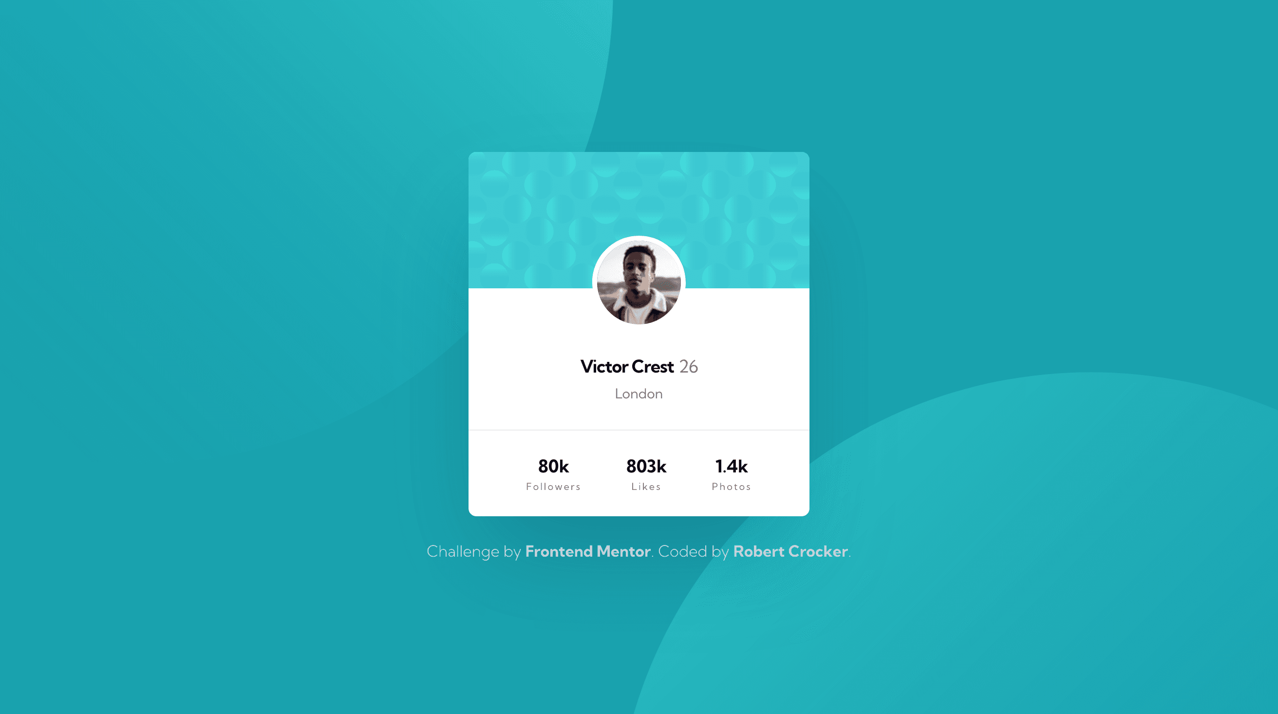 Profile Card Component